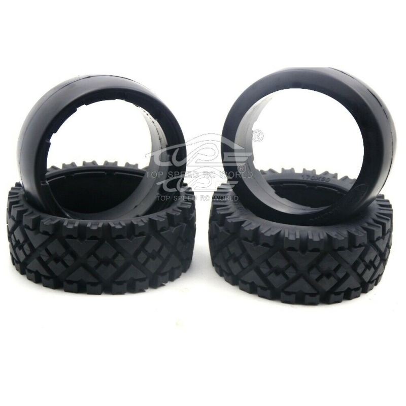 TOP SPEED RC WORLD All-Terrian Front Tire With Inner Foam Fit 1/5 RC Buggy HPI BAJA ROVAN KM 5B PARTS