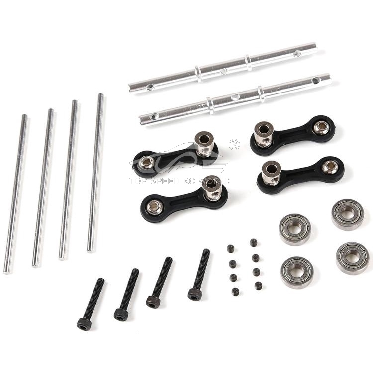 TOP SPEED RC WORLD Metal Sway Bar Kit for 1/5 Rofun Rovan F5 and MCD RR5 XS-5 Truck Rc Car Parts