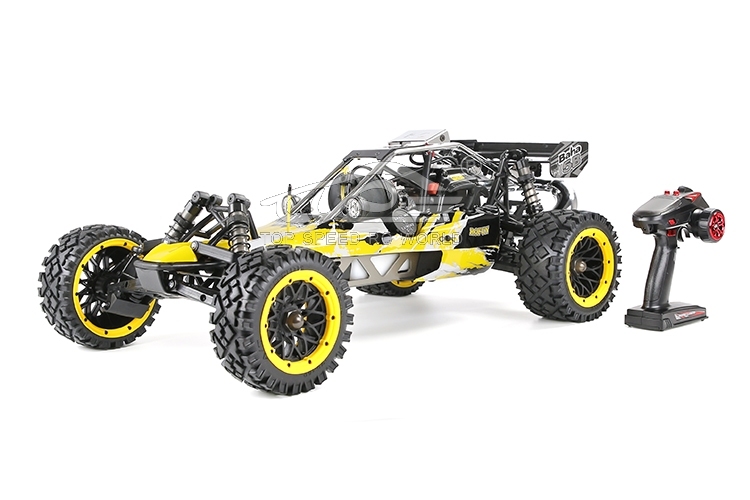 1/5 RC CAR Gasoline Off Road BAHA 360 2022 Version with 36cc 2 Stroke Engine RTR