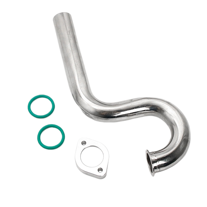 TOP SPEED RC WORLD RC Boat Exhaust Pipe S Header Fit 26CC 27.5CC 29CC QJ Zenoah RCMK Petrol Marine