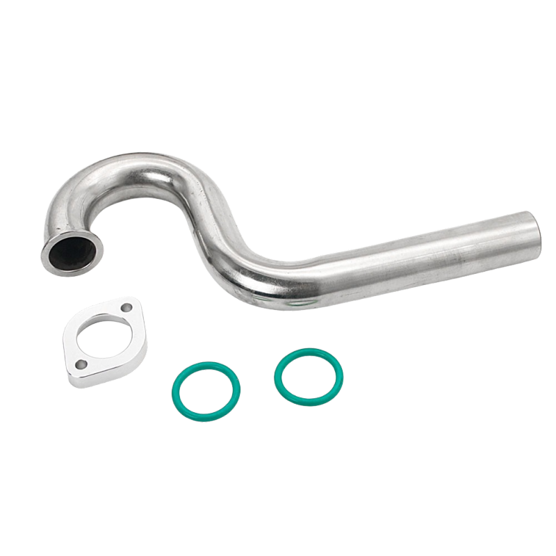 TOP SPEED RC WORLD RC Boat Exhaust Pipe S Header Fit 26CC 27.5CC 29CC QJ Zenoah RCMK Petrol Marine