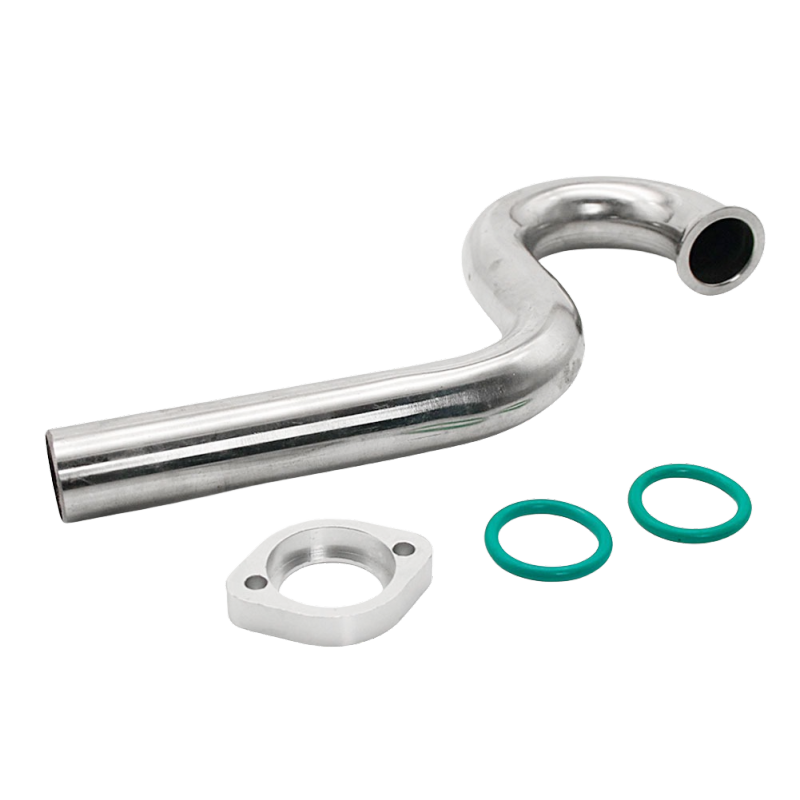 TOP SPEED RC WORLD RC Boat Exhaust Pipe S Header Fit 26CC 27.5CC 29CC QJ Zenoah RCMK Petrol Marine