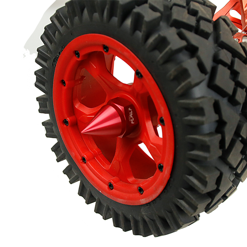 FLMLF Aluminum Cone Joint Nut Wheel Nut Fit for 1/5 Hpi ROVAN KM ROFUN Baja 5B SS 5T 5SC TRUCK RC CAR PARTS