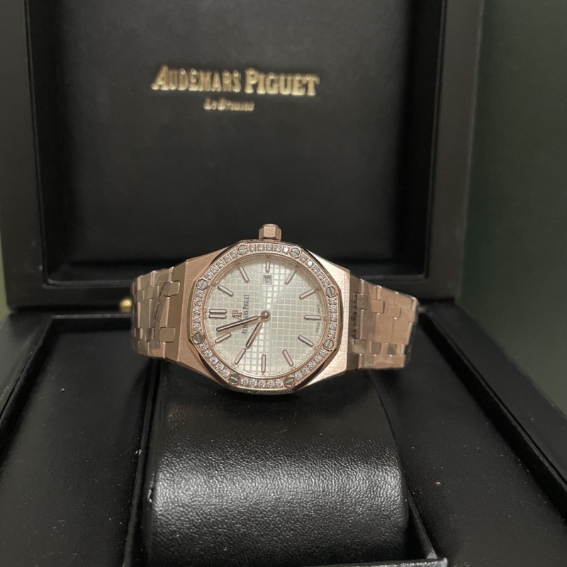 AUDEMARS PIGUET ROYAL OAK Automatic Winding Watch 34mm Rose Gold