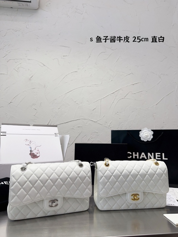 Chanel calfskin 🐂cf series rhombus bag Chanel