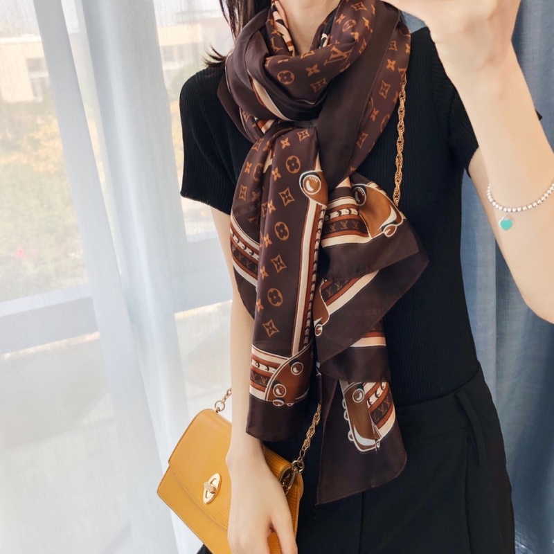 LV spring and summer series hot style silk scarf