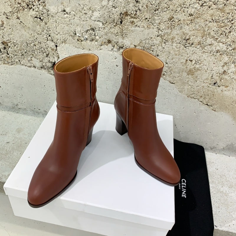 Celine 2023 new autumn and winter exquisite simple and capable short boots