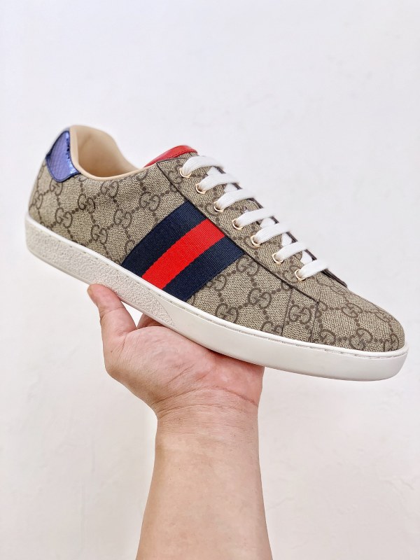 GUCCI ACE GG Supreme sports and leisure fashion sneakers for men