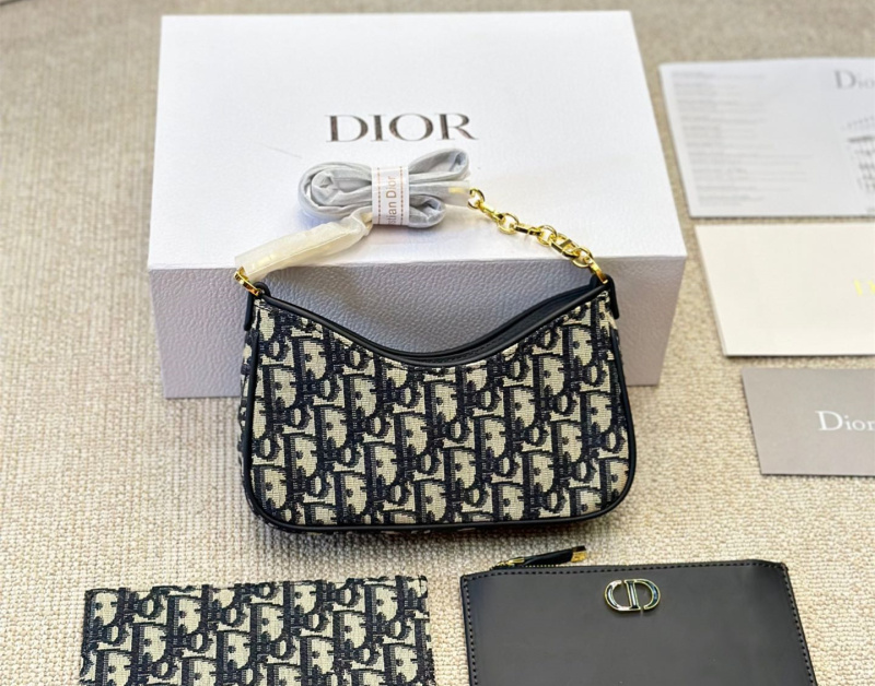 Dior 30 Montaigne Hobo series three-in-one design shoulder crossbody bag