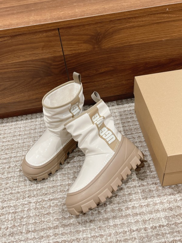 UGG new autumn and winter products fashionable thick-soled dopamine snow boots waterproof boots