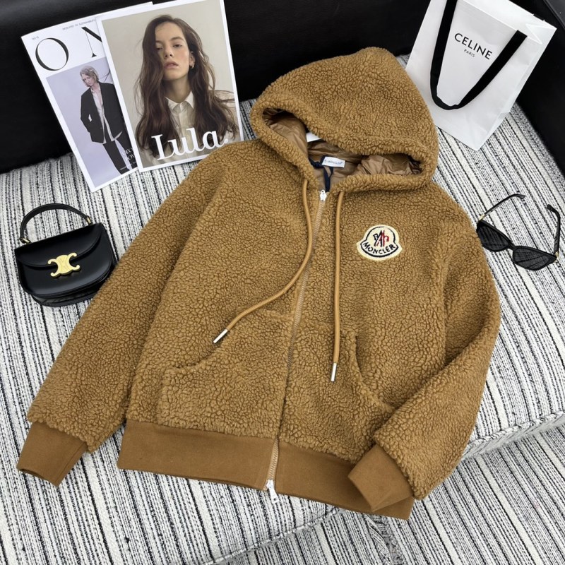Moncler new lambswool hooded jacket