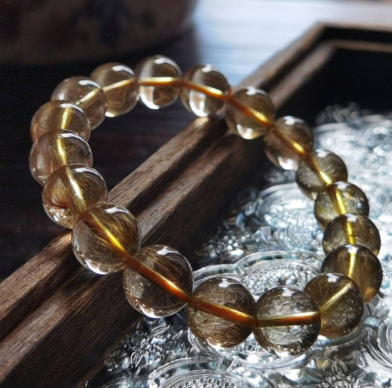 Golden Healer Natural Crystal Bracelet