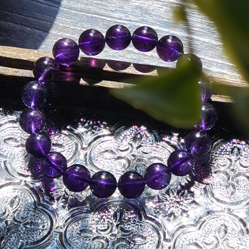 Natural Amethyst Bracelet