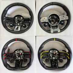 LDHMI Carbon Fiber Steering Wheel for Mercedes-Benz A B C G E S-Class GLA GLB GLC GLE GLK GL SL SLK Maybach BRABUS AMG GT W190 C190 W205 C205 W166 W167 W177 W213 W217 C217 W222 W223 W253 W257 W292 W463 W464