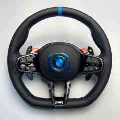 LDHMI Carbon Fiber Steering Wheel for BMW Series X 1 2 3 4 5 6 7 8 G F35 01 02 03 06 07 10 11 12 13 I5 I6 20 21 22 23 24 25 28 30 31 33 368 48 S GT E46 39 60 83 90 91 92 93 70 71 72 M3 5 6 8