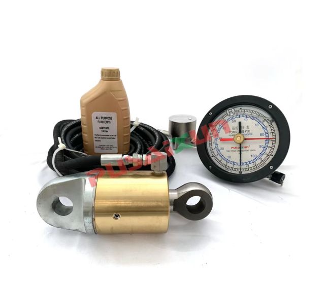 6 Inch Fluid filled gauge, Tong Torque & Tong Line Pull System