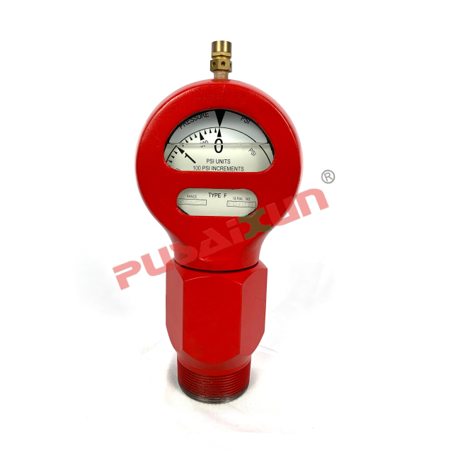 TYPE-F  Mud pumps pressure gauge, high quality vibration-proof pressure gauge