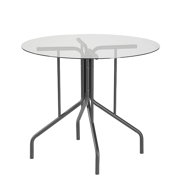 5-Piece Tempered Glass Table w/ 4 Chairs,Modern Round Dining Table Furniture Set for Home, Kitchen, Dining Room,Dining Table and Chair