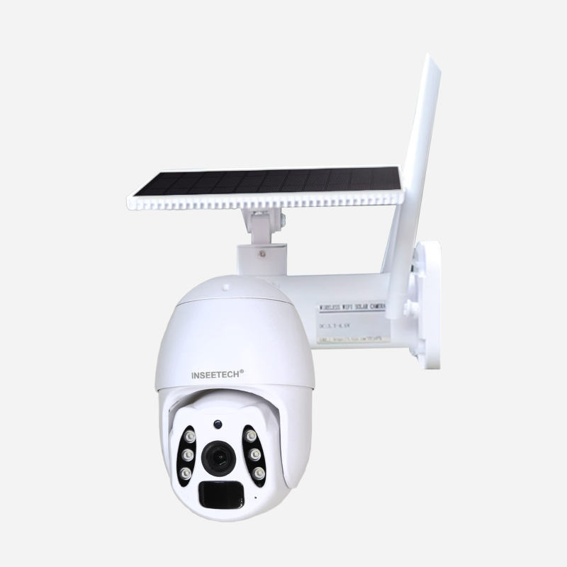 INSEETECH Upgrade 2K 4MP Solar Security Camera Wireless Outdoor