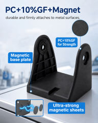 Magnetic Bottom Bracket for Wireless Backup Camera, Easy Install