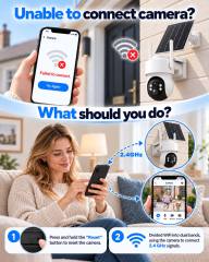 Wireless Solar Security Camera Outdoor