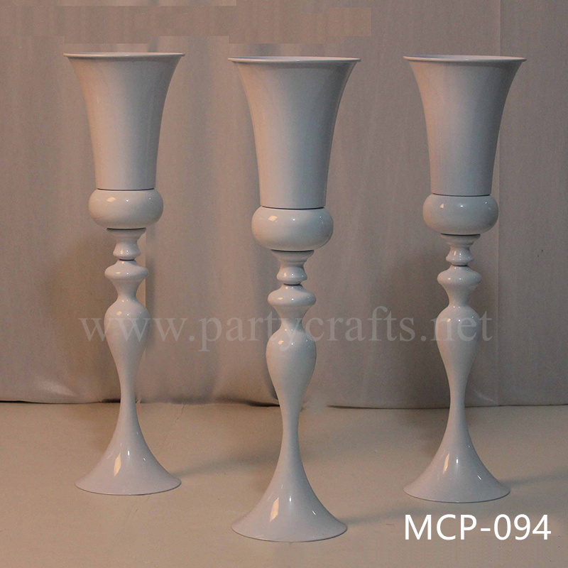 stainless steel centerpiece tall vase wedding party event hotel hall home decoration (MCP-094)