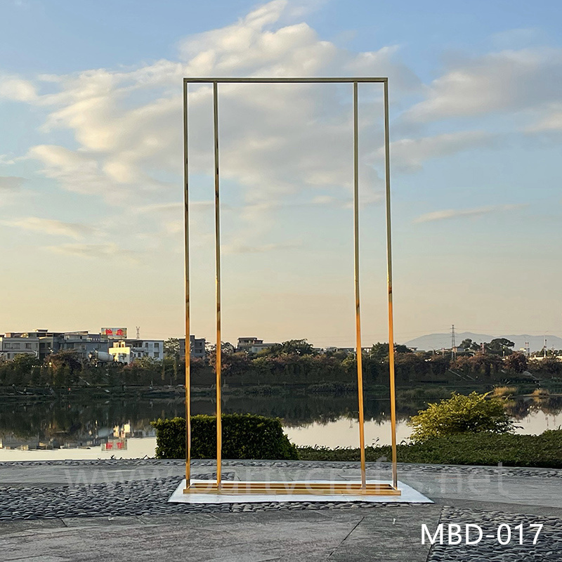 photo frame stainless steel backdrop (MBD-017)