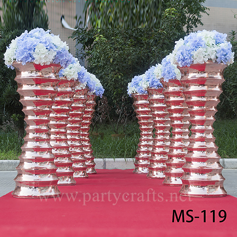 fiber glass vase (MS-119)