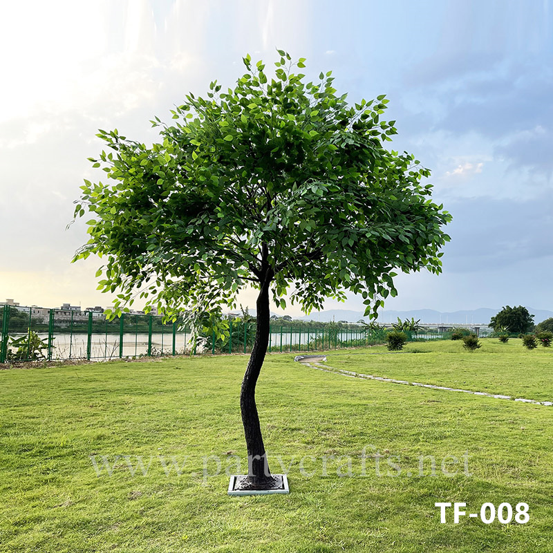 large green banyan tree artificial tree green leave aisle centerpiece backdrop decoration (TF-008)