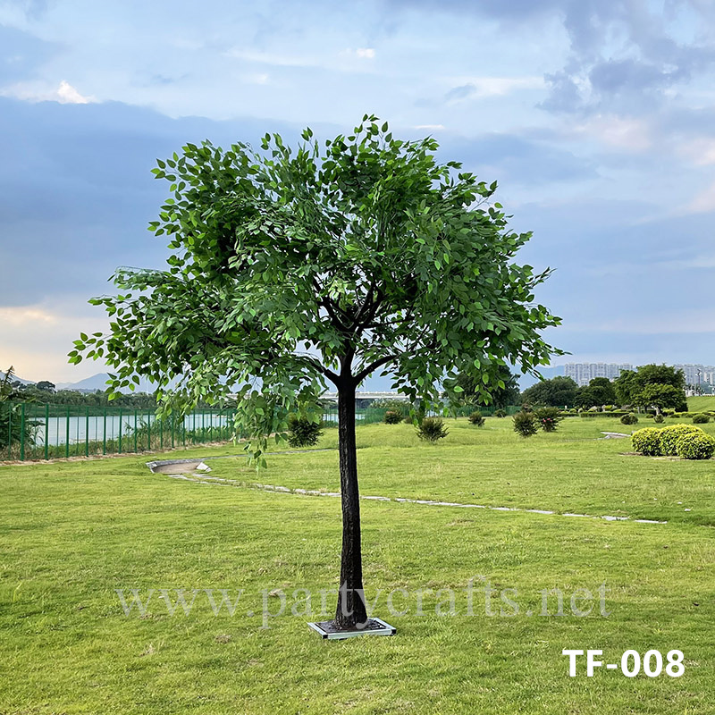 large green banyan tree artificial tree green leave aisle centerpiece backdrop decoration (TF-008)