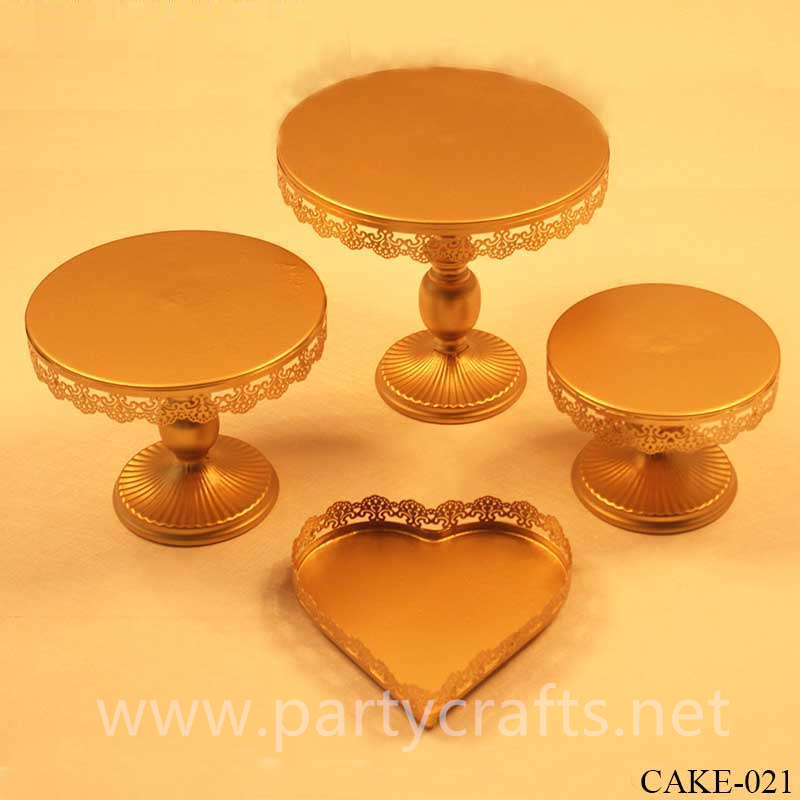 rose gold stylish metal heart cake stand candy stand cupcake stand wedding party birthday party family party event table decoration