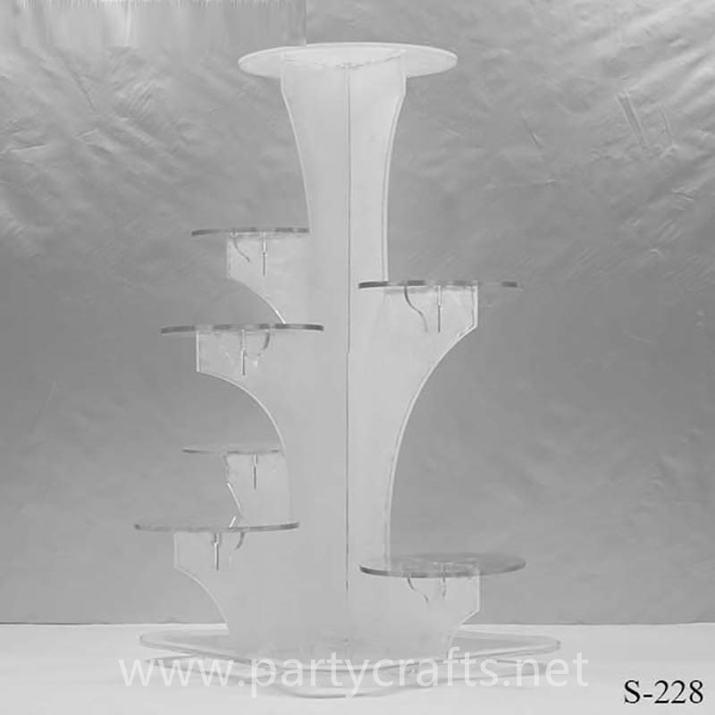 white heart 7 tier cake stand cupcake stand wedding party birthday party family party decoration