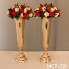 golden vase flower vase centerpiece home decoration wedding party event decoration aisle decoration bridal shower decoration
