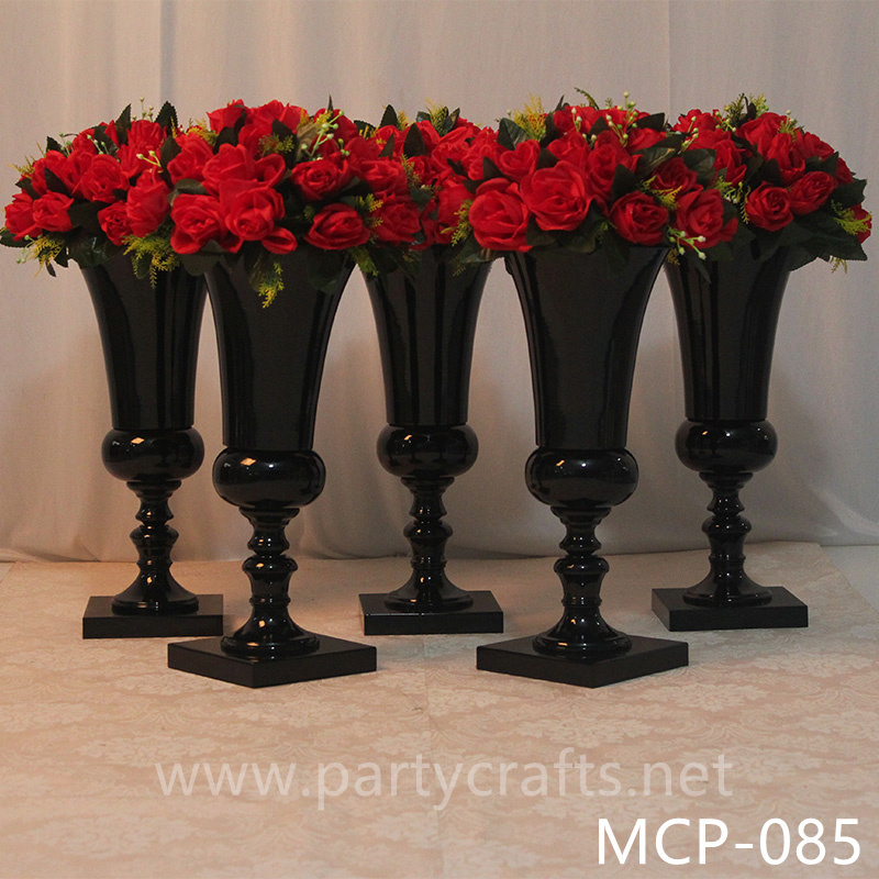 stainless steel centerpiece flower vase wedding party event hotel home table decoration