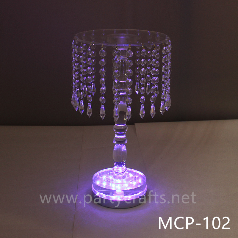 crystal LED light  flower stand centerpiece wedding birthday party event hotel decoration home decoration