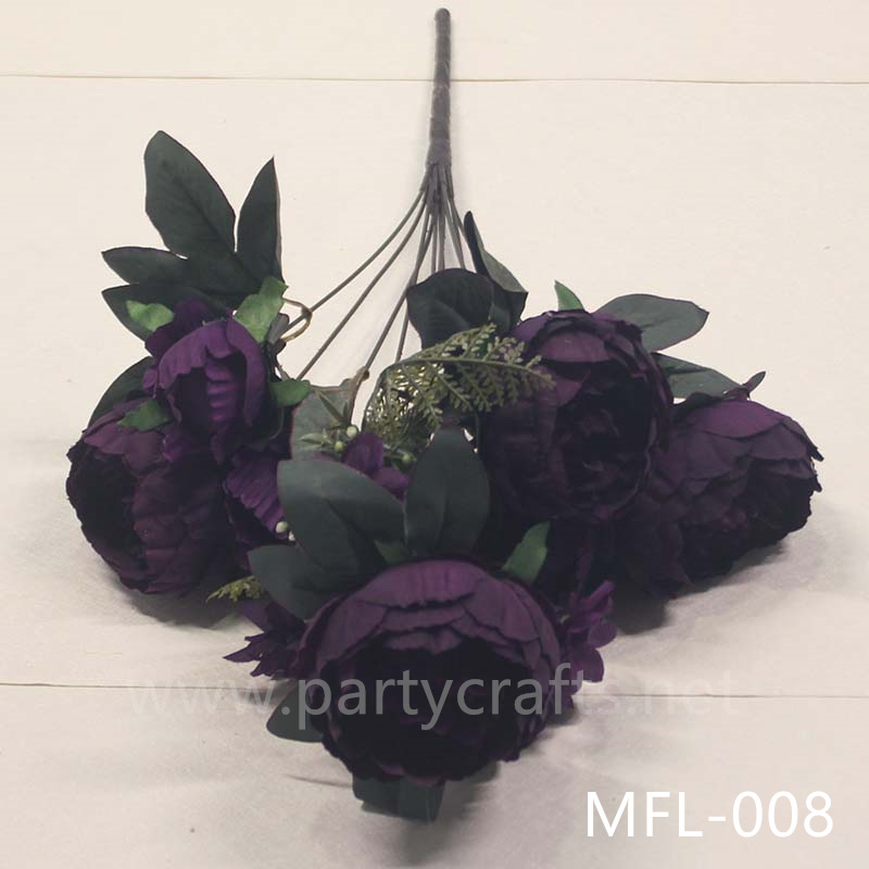 rose artificial flower fake flower garden layout