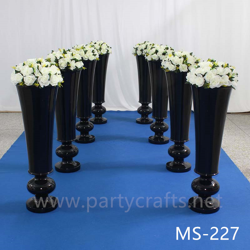 fiber glass vase flower vase flower pot table centerpiece flower stand home decoration wedding event decoration aisle decoration