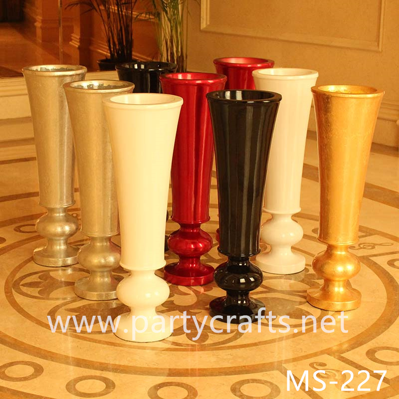 fiber glass vase flower vase flower pot table centerpiece flower stand home decoration wedding event decoration aisle decoration