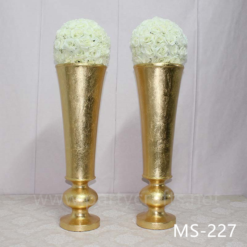 fiber glass vase flower vase flower pot table centerpiece flower stand home decoration wedding event decoration aisle decoration