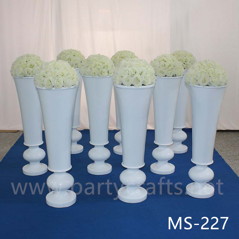 fiber glass vase flower vase flower pot table centerpiece flower stand wedding event decoration