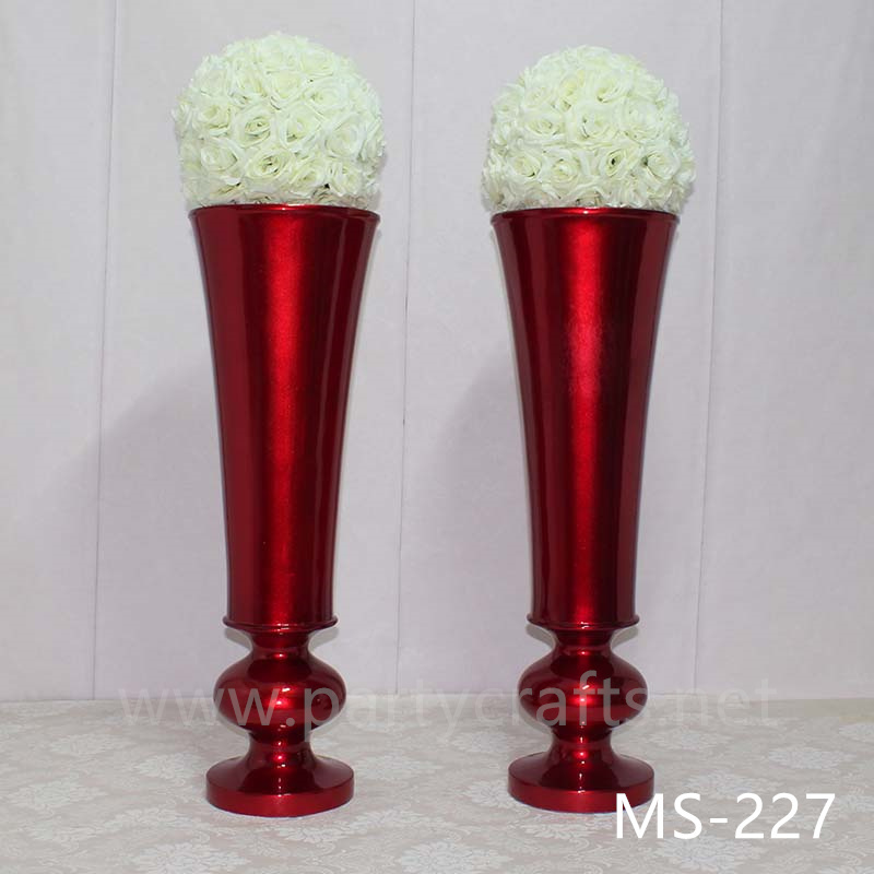 fiber glass vase flower vase flower pot table centerpiece flower stand home decoration wedding event decoration aisle decoration