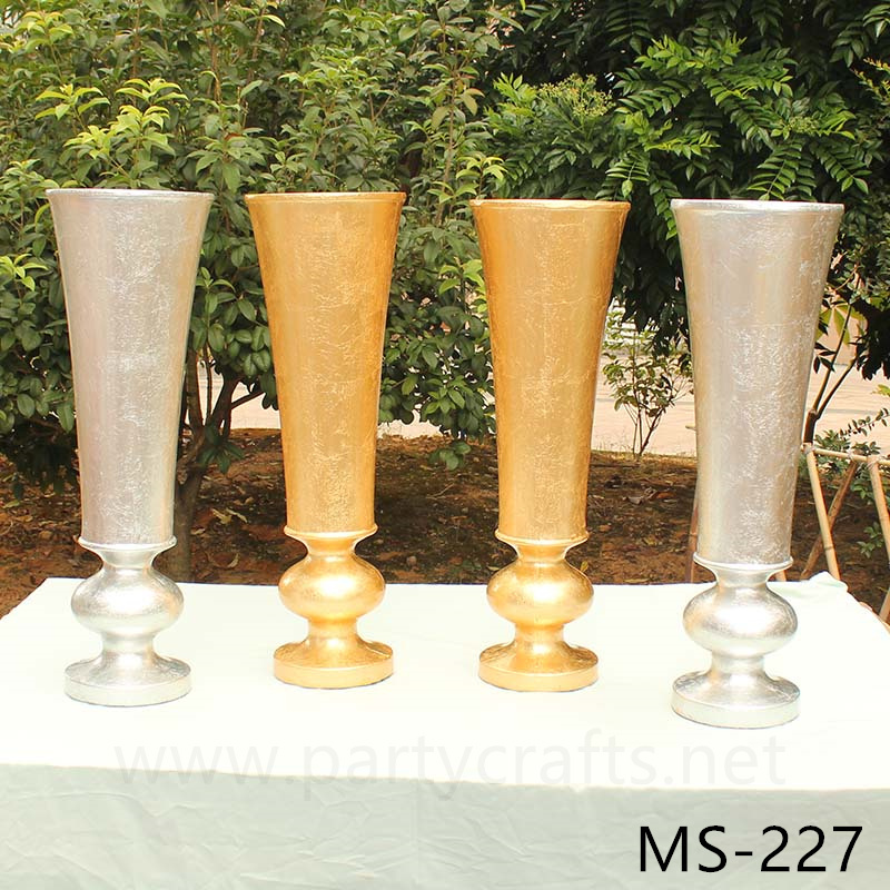 fiber glass vase flower vase flower pot table centerpiece flower stand home decoration wedding event decoration aisle decoration