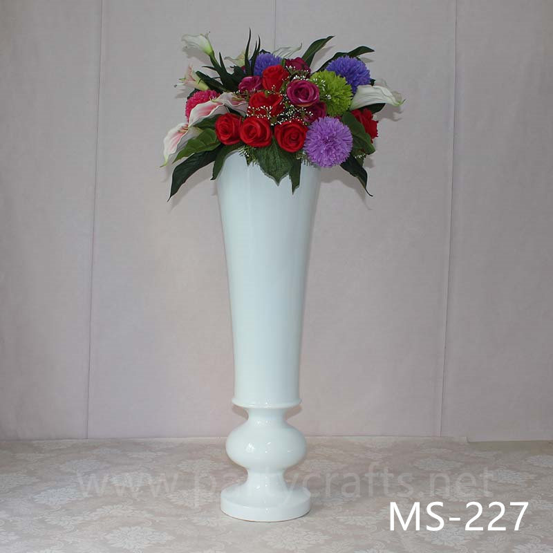 fiber glass vase flower vase flower pot table centerpiece flower stand home decoration wedding event decoration aisle decoration