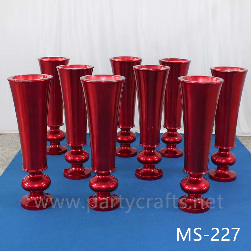 fiber glass vase flower vase flower pot table centerpiece flower stand home decoration wedding event decoration aisle decoration