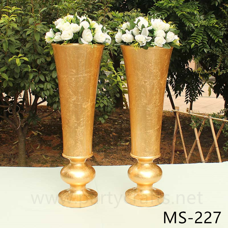 fiber glass vase flower vase flower pot table centerpiece flower stand home decoration wedding event decoration aisle decoration