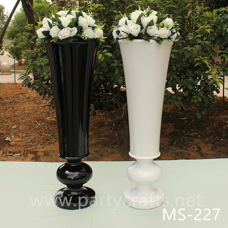 fiber glass vase flower vase flower pot table centerpiece flower stand home decoration wedding event decoration aisle decoration