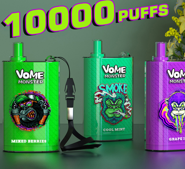 VOME MONSTER 10000 AIRFLOW CONTROL DISPOSABLE VAPE POD DEVICE (10000 Puffs)