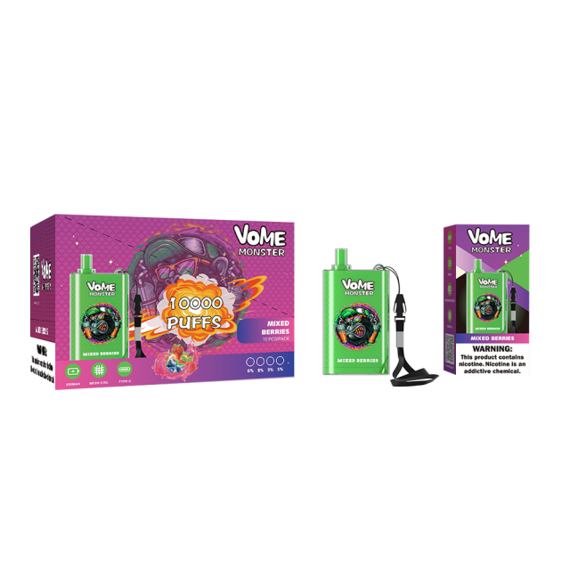VOME MONSTER 10000 AIRFLOW CONTROL DISPOSABLE VAPE POD DEVICE (10000 Puffs)