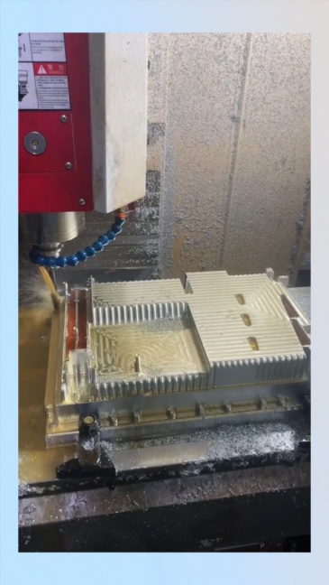 Advanced CNC Machined Heat Sink