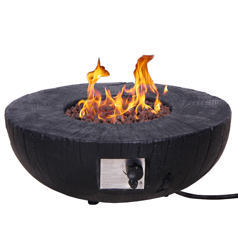 Xspracer 28-in W 30000-BTU Gas Fire Pit